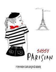 Sassy Parisian: Fashion Coloring Book